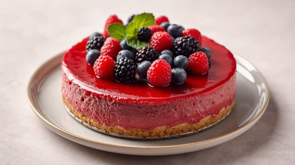 Cheesecake de Frutas Vermelhas