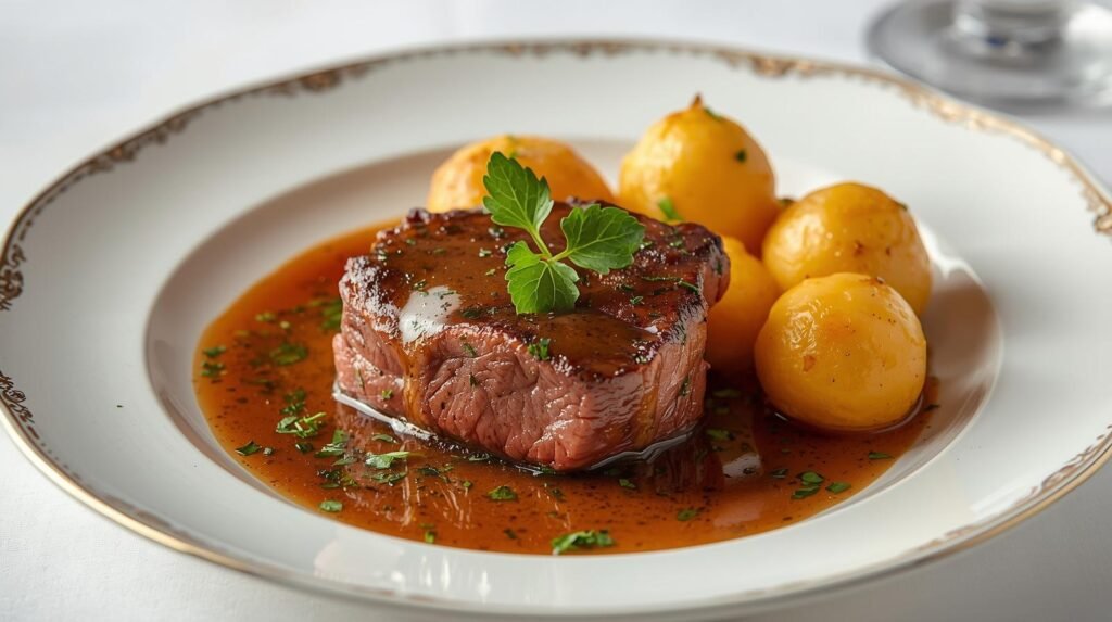 Filé mignon ao molho madeira